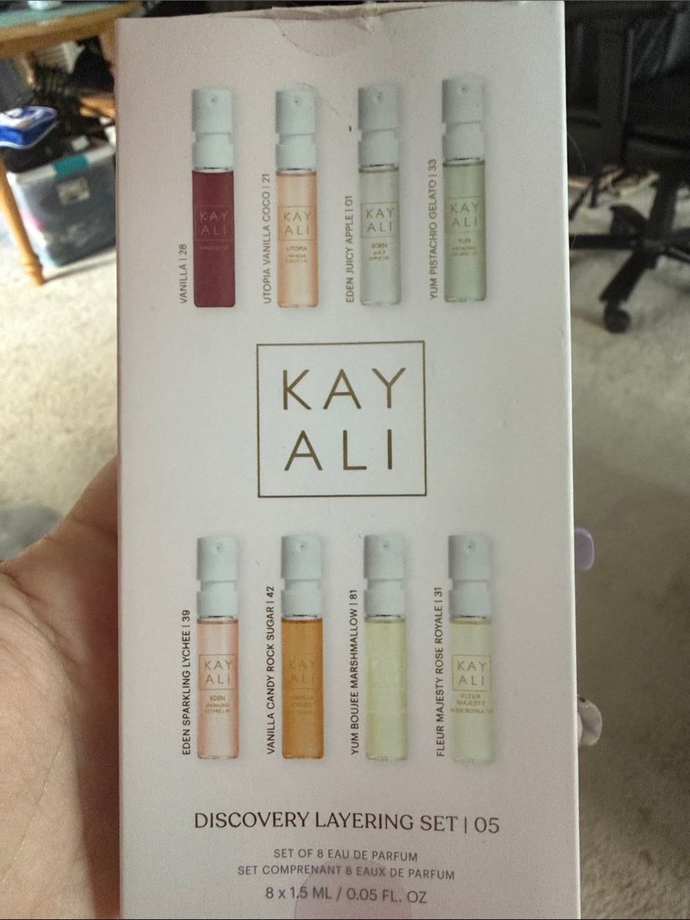Kayali Discovery Layering Set | Women Makeup | Multi-Color Fragrance Collection